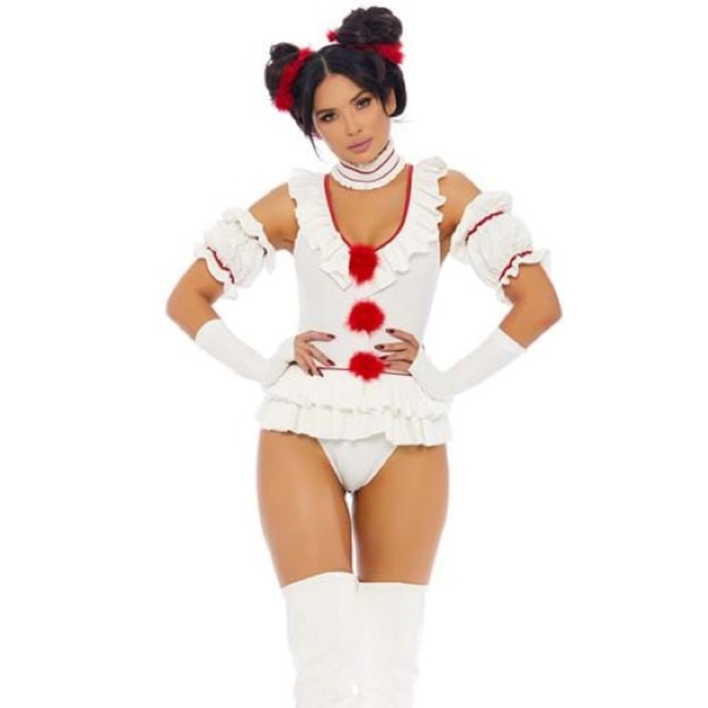 S/M sexy IT clown costume wore twice